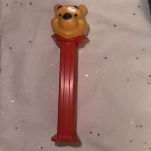 PEZ Dispenser Disney Made In Hungary Winnie The Pooh Character, Footed, Cleaned.